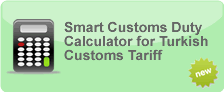 Fully Automatic Customs Duty Calculator for Turkish Customs Tariff